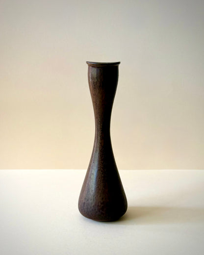 Rörstrand AUG matte stoneware vase by Gunnar Nylund, top view
