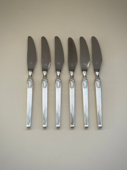 Juego de cubiertos plateados Frigast Fleur, 18 piezas, de Henning Seidelin