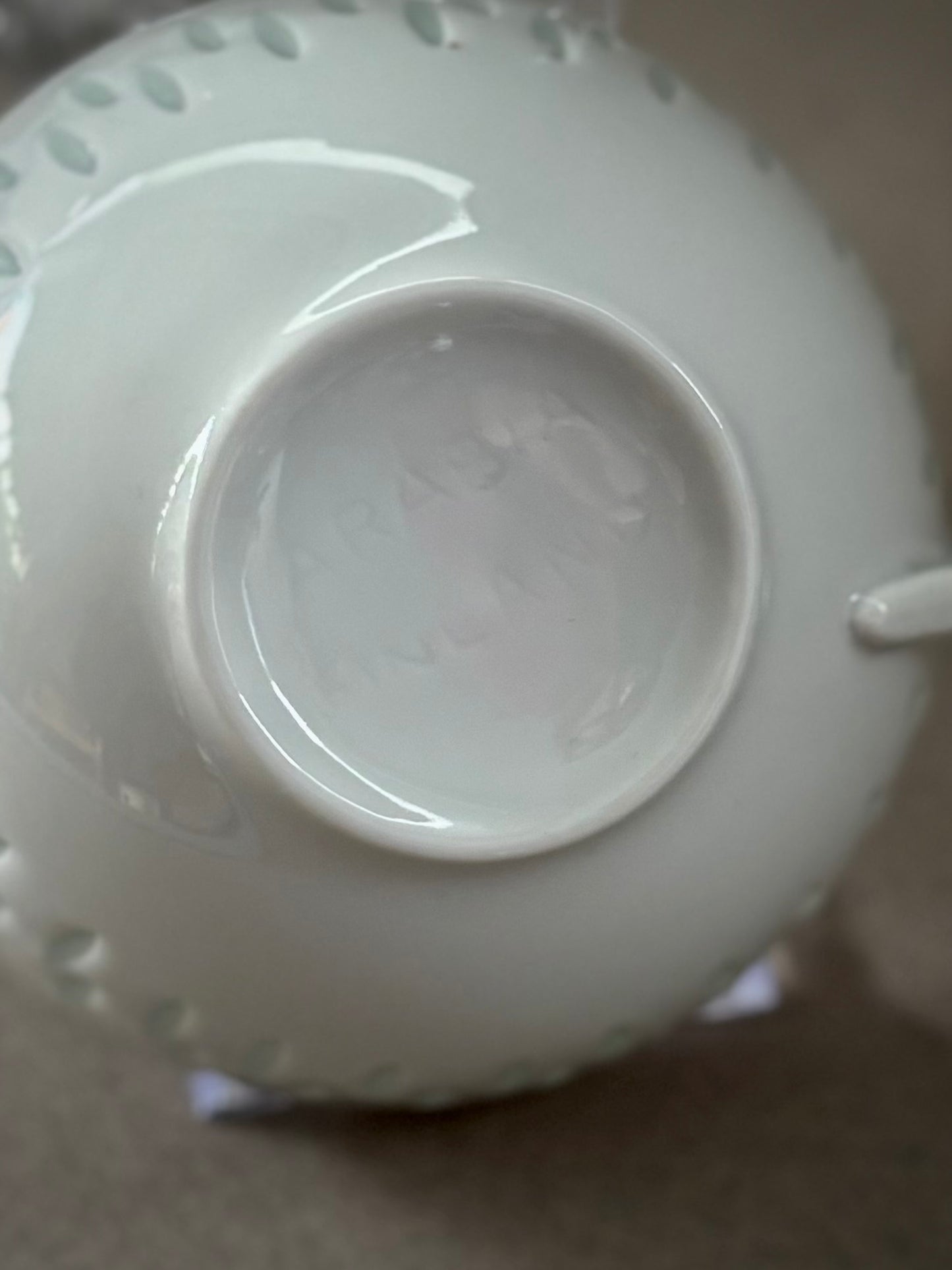 Service à thé en porcelaine de riz – Friedl Holzer Kjellberg pour Arabia Finlande