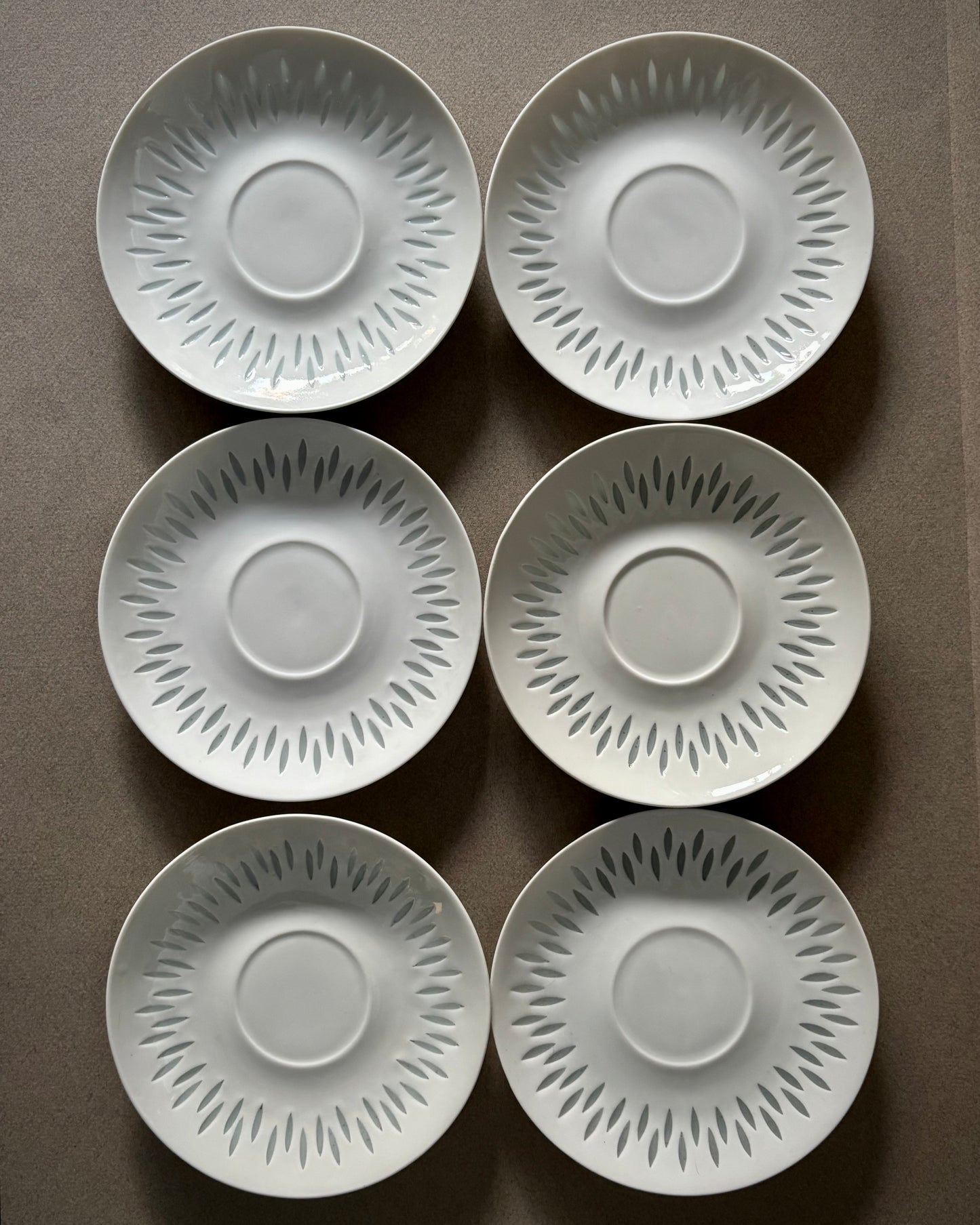 Service à thé en porcelaine de riz – Friedl Holzer Kjellberg pour Arabia Finlande