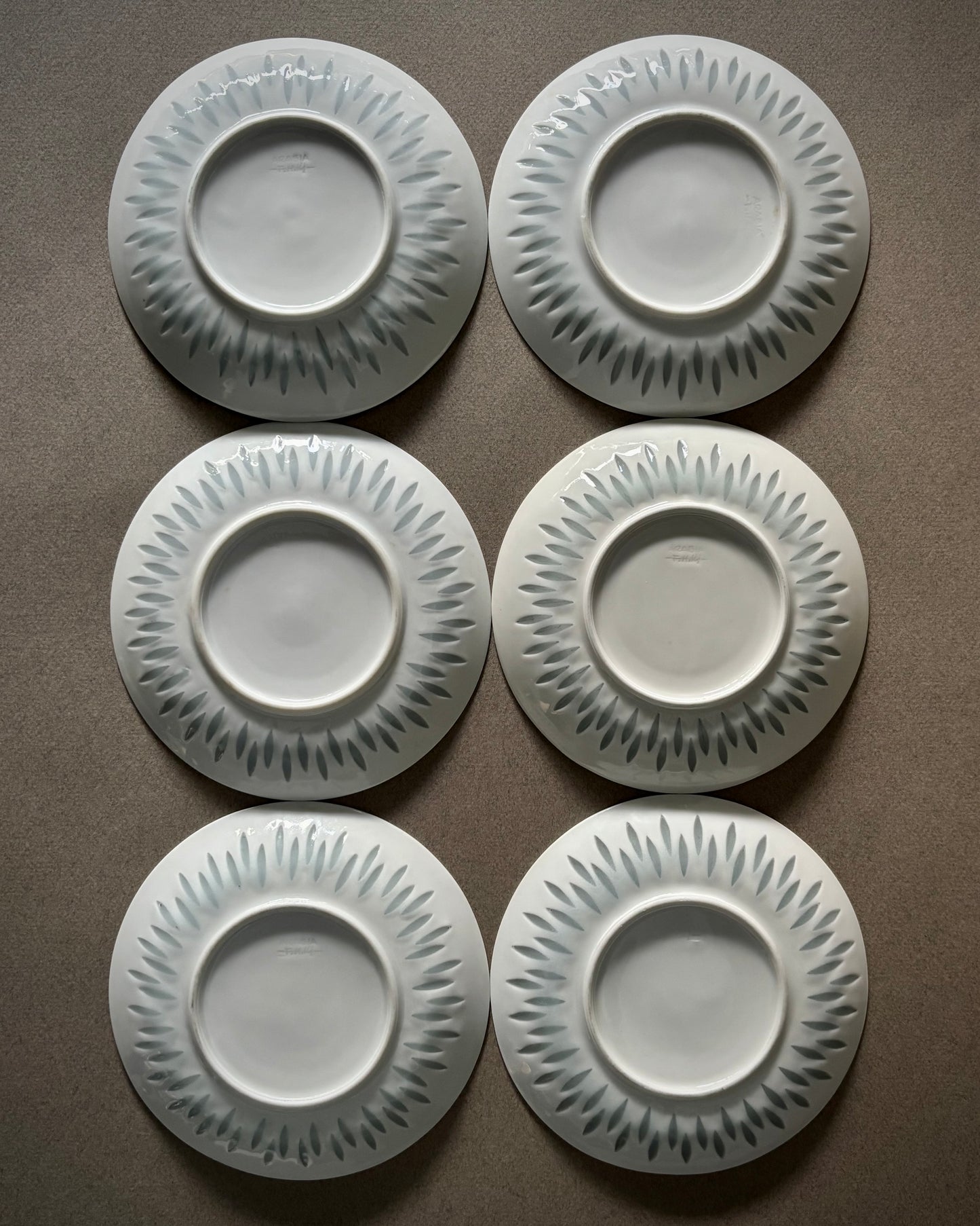 Service à thé en porcelaine de riz – Friedl Holzer Kjellberg pour Arabia Finlande