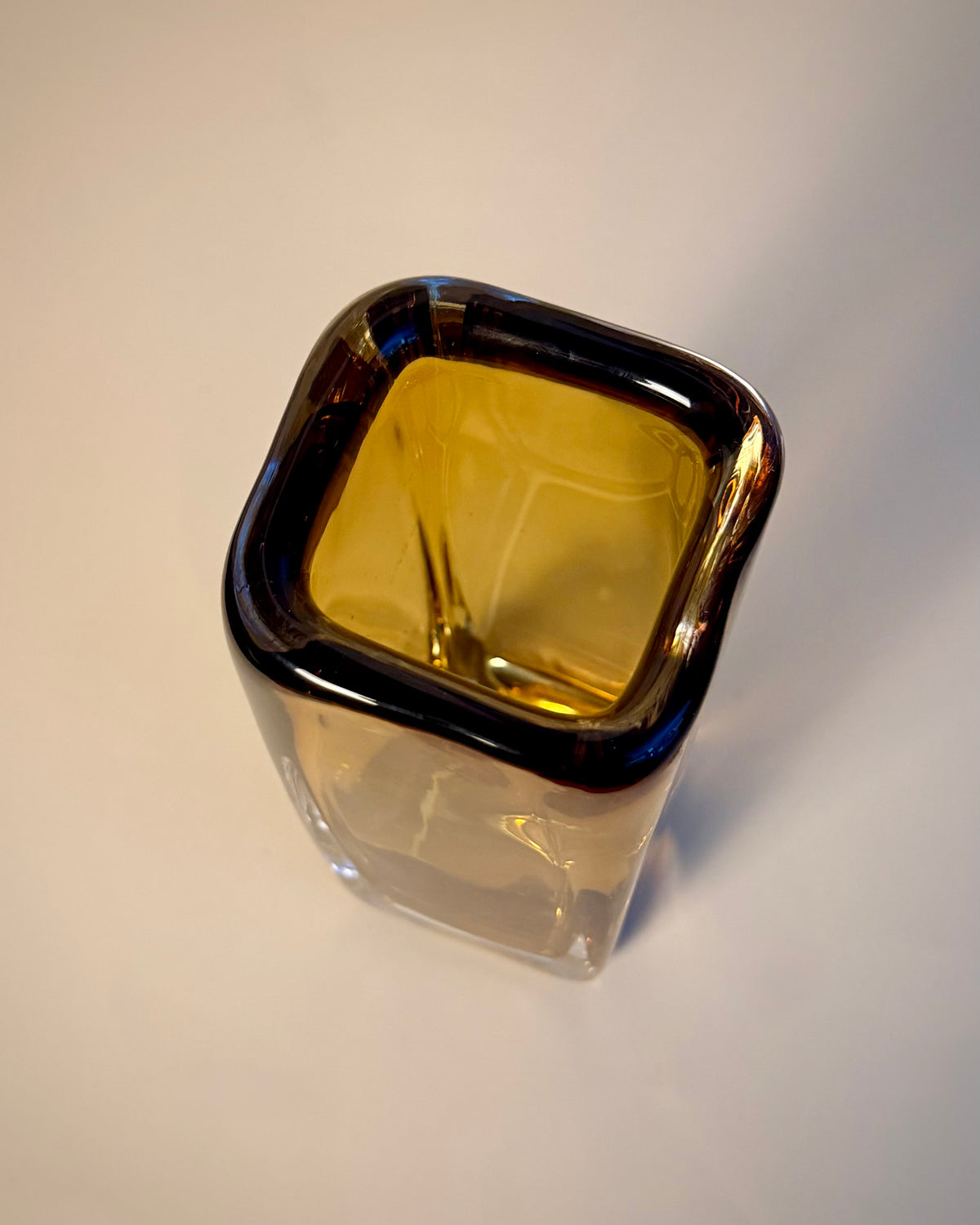 Kosta LH 1898/227 Sommerso Glass Vase by Vicke Lindstrand, Sweden