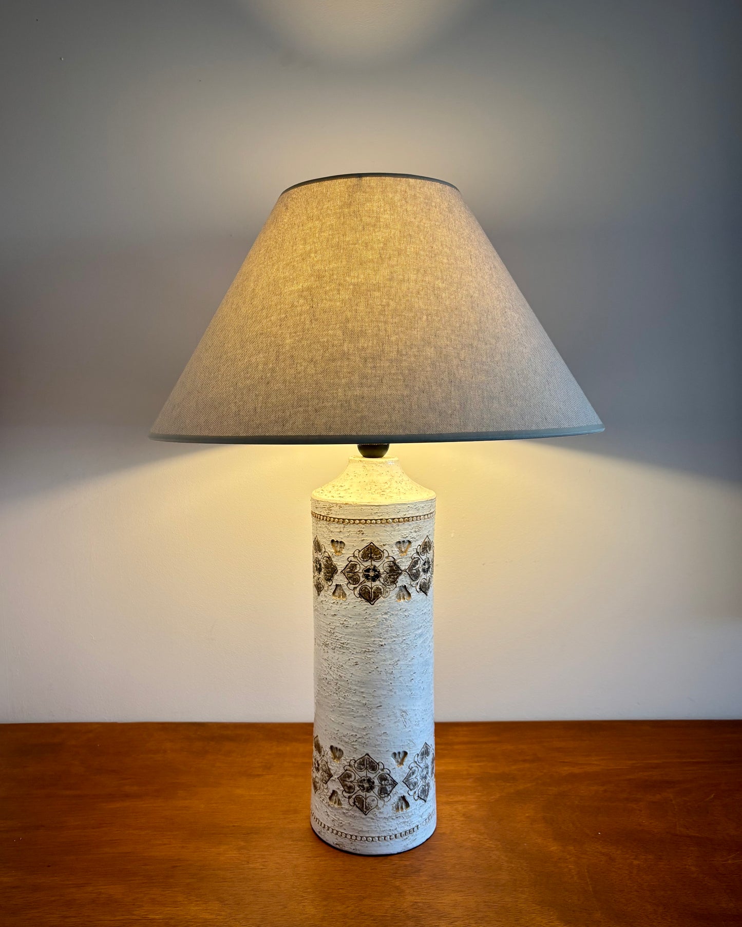 Ceramic Lamp Base – Bitossi for Bergboms, Italy / Sweden, 1960s