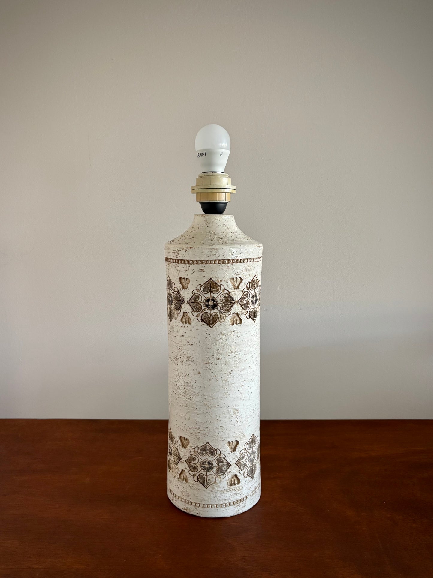 Ceramic Lamp Base – Bitossi for Bergboms, Italy / Sweden, 1960s