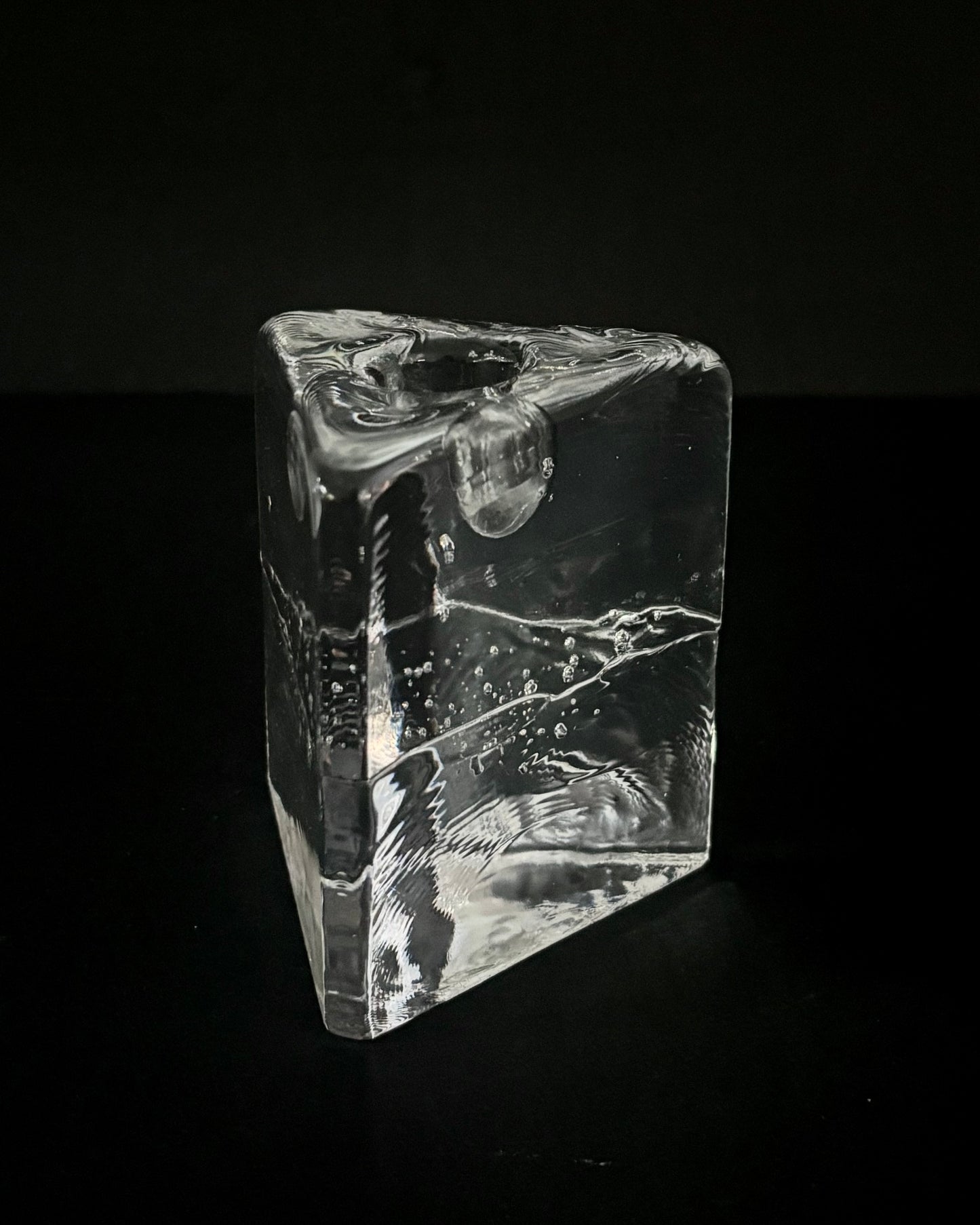 Arkipelago Triangular Candleholders Set of 3 - Timo Sarpaneva - Iittala Finland - 1980s