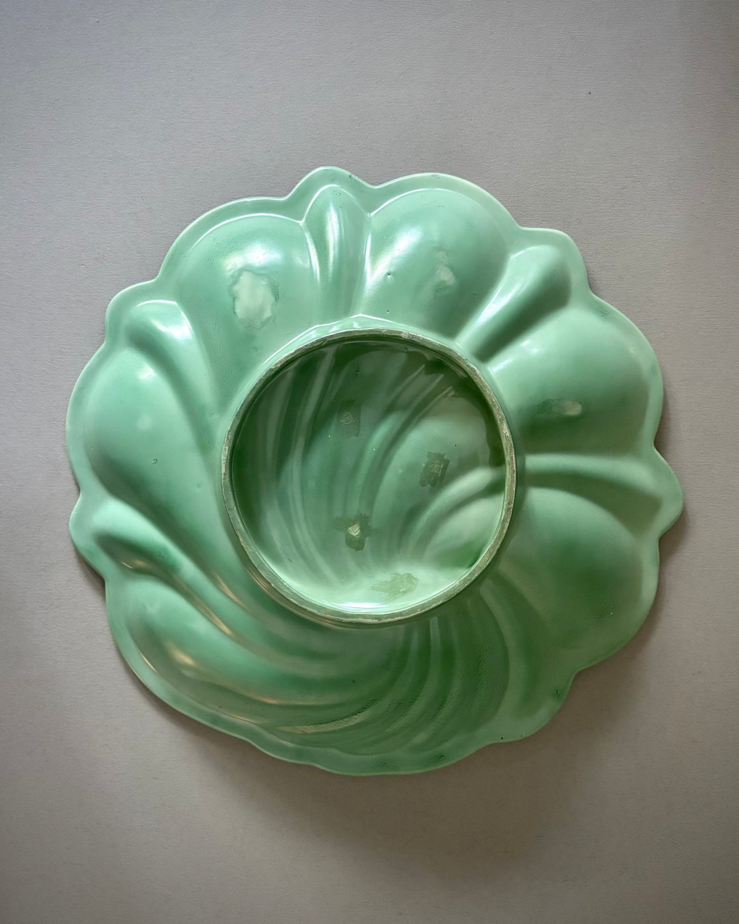 Celadon Swirl Dish Set - Arthur Percy - Gefle Sweden