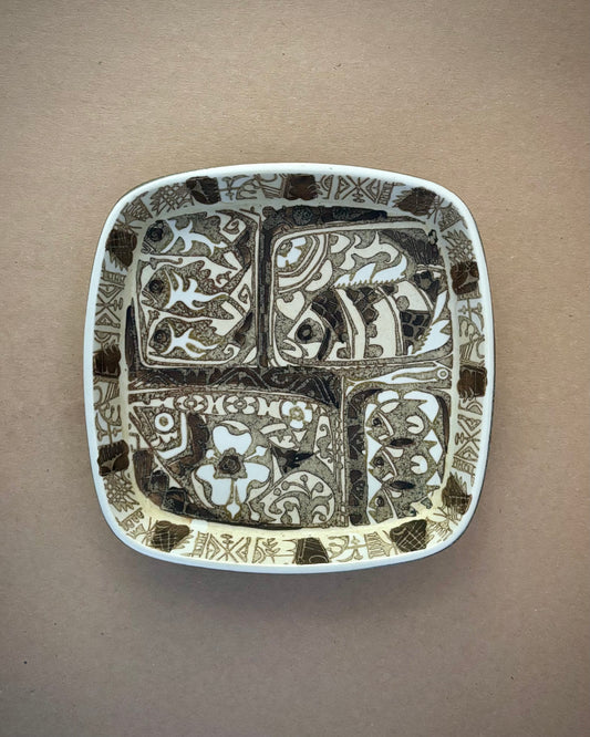Baca Dish 15cm Nils Thorsson Royal Copenhagen Fajans Denmark 1964