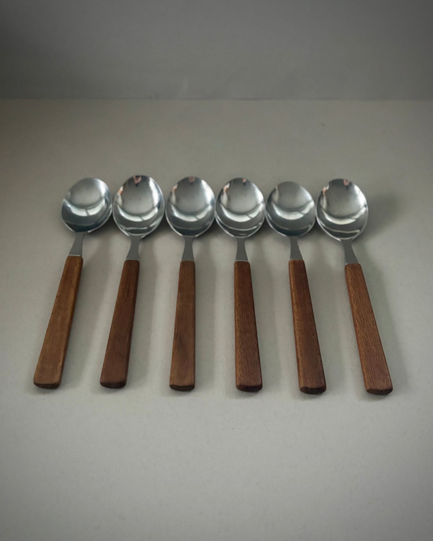 Service de couverts en teck SES Helle – Norvège (1968-1975)