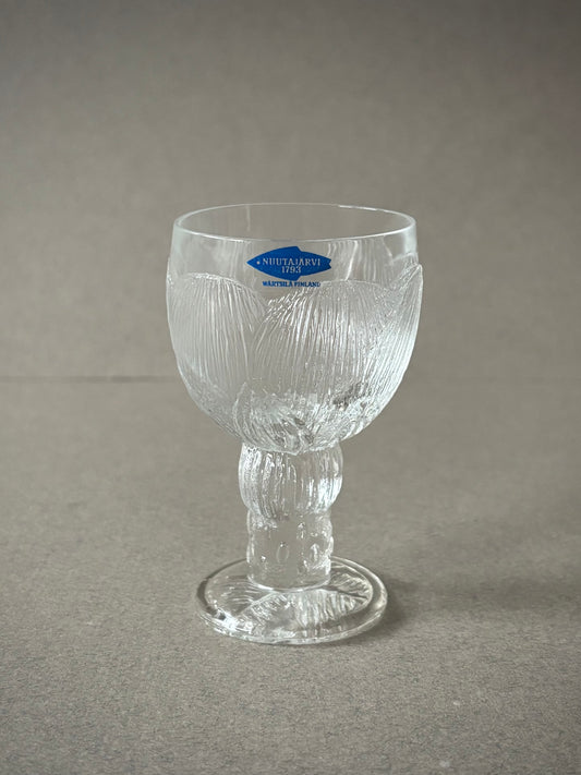Pioni Liqueur Glass by Oiva Toikka for Nuutajärvi Finland Set of 9