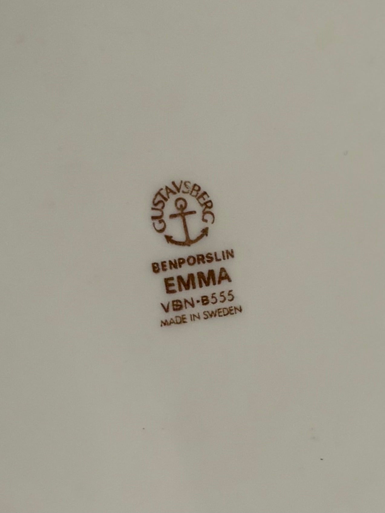 Juego de platos Emma - Paul Hoff para Gustavsberg, Suecia