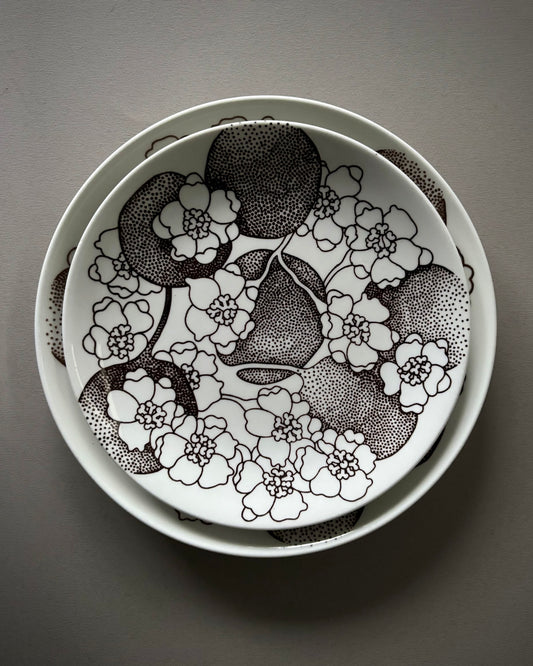 Emma Plates Set – Paul Hoff for Gustavsberg, Sweden